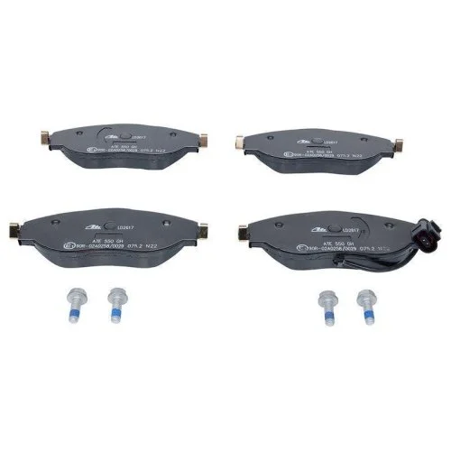 Комплект тормозных колодок, дисковый тормоз ATE ATE Ceramic 13.0470-2617.2 для SEAT SKODA VAG, фото №2 Комплект тормозных колодок, дисковый тормоз ATE ATE Ceramic 13.0470-2617.2 для SEAT SKODA VAG, фото №2