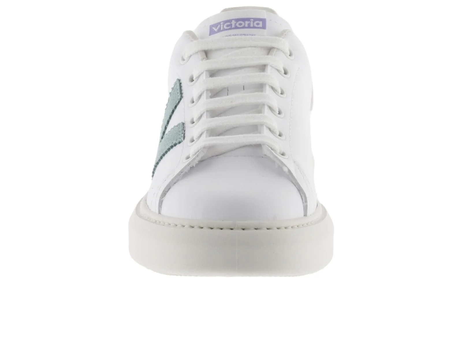 Низькі Кеди Victoria Berlin Шкіра та Контрастні Деталі & Спліт Шкіра Носок 1126142, фото №2