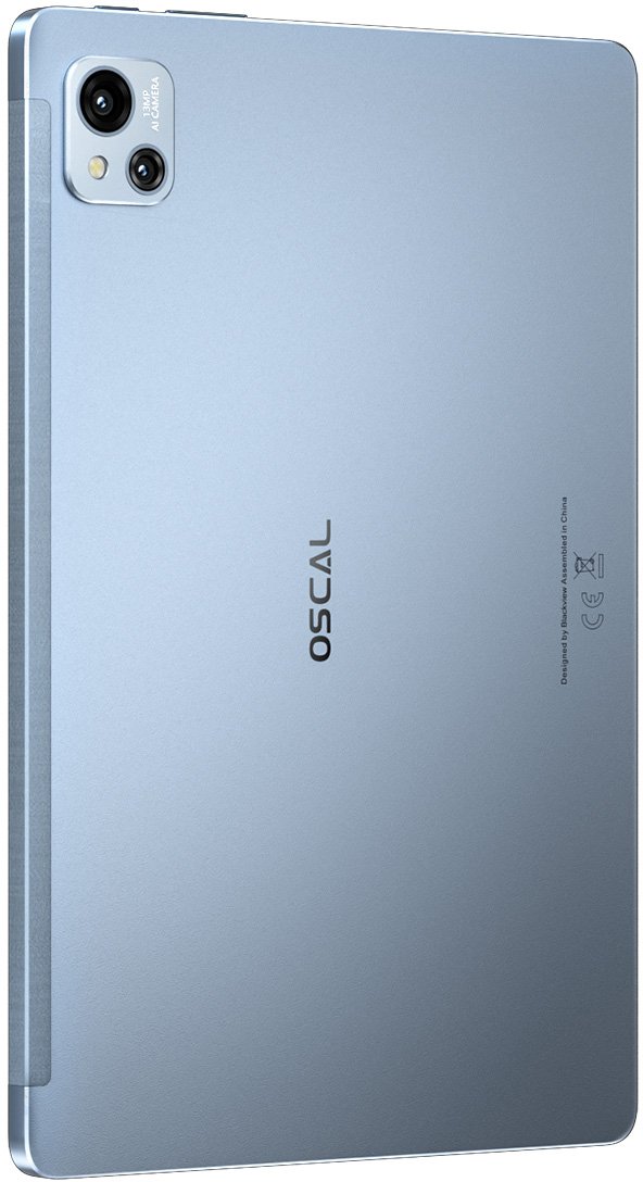 Планшет 10.1" Full HD OSCAL Pad 13 8/256Gb 4G 2-SIM 8 ядер Android 12 7680 mAh Glacier Blue, фото №6