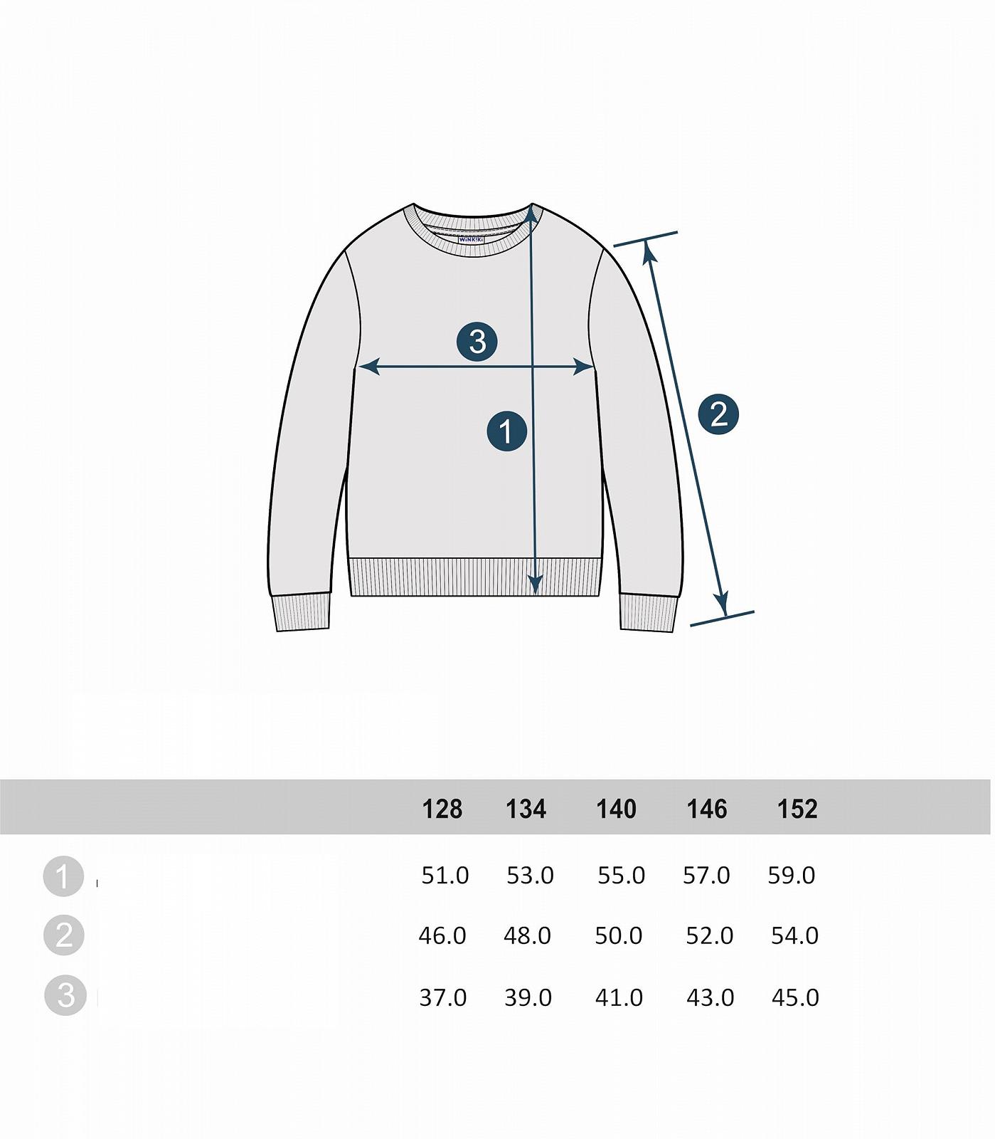 Джемпер WINKIKI Дитячий Підлітковий Унісекс Для Хлопчиків та Дівчаток з Високоякісної Бавовни, фото №3