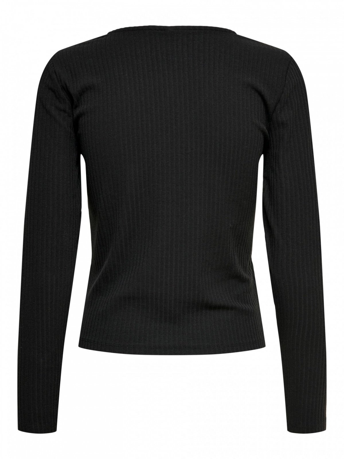 Блуза ONLNELLA L/S BUTTON TOP CS NN 15261547- ONLY Чорний L, фото №2