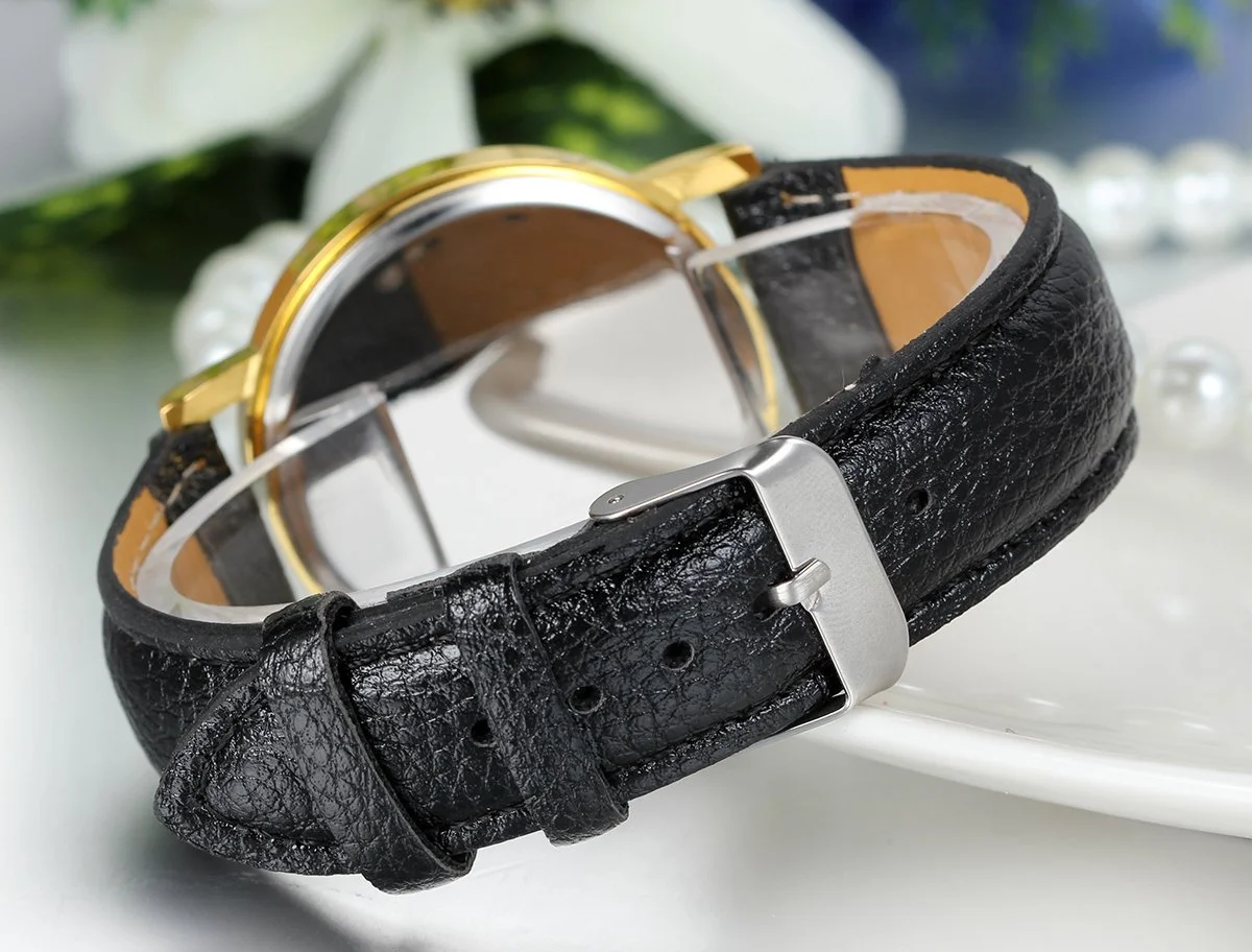 Чоловічий годинник Аналоговий Кварцовий JewelryWe Зі шкіряним ремінцем Коричневий / Чорний, фото №3 Чоловічий годинник Аналоговий Кварцовий JewelryWe Зі шкіряним ремінцем Коричневий / Чорний, фото №3