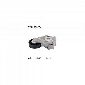 Натяжитель поликлинового ремня SKF VKM 61099 для TOYOTA, посередине, справа - Фото 1
