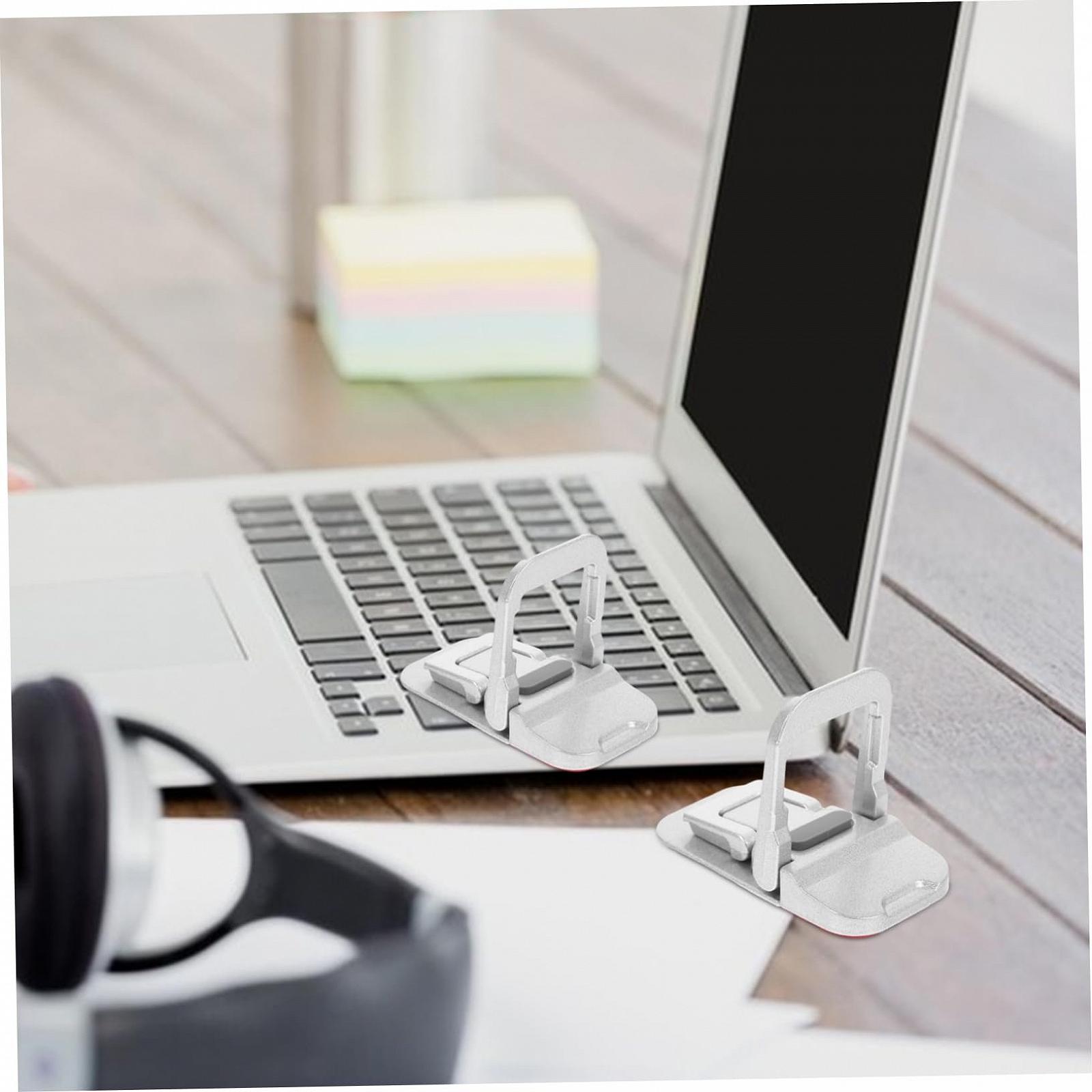 Підставка для ноутбука складана SOIMISS 2 шт з алюмінієвого сплаву, ергономічна, фото №4