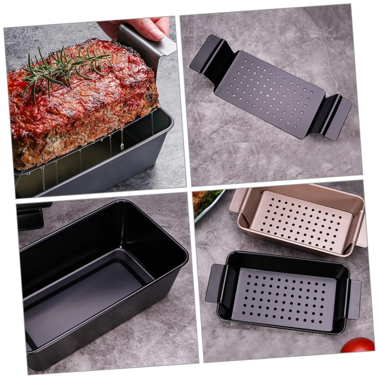 Форма для выпечки хлеба Luxshiny Carbon Steel антипригарная углеродистая сталь большая, фото №8