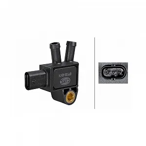 Датчик тиску відпрацьованих газів HELLA 6PP 009 409-741 для MERCEDES-BENZ - Фото 1