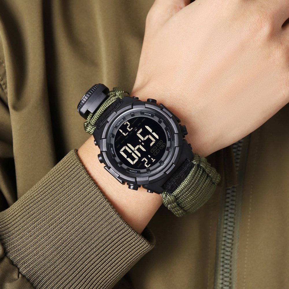 Годинник Skmei 1845 Army Green, фото №4