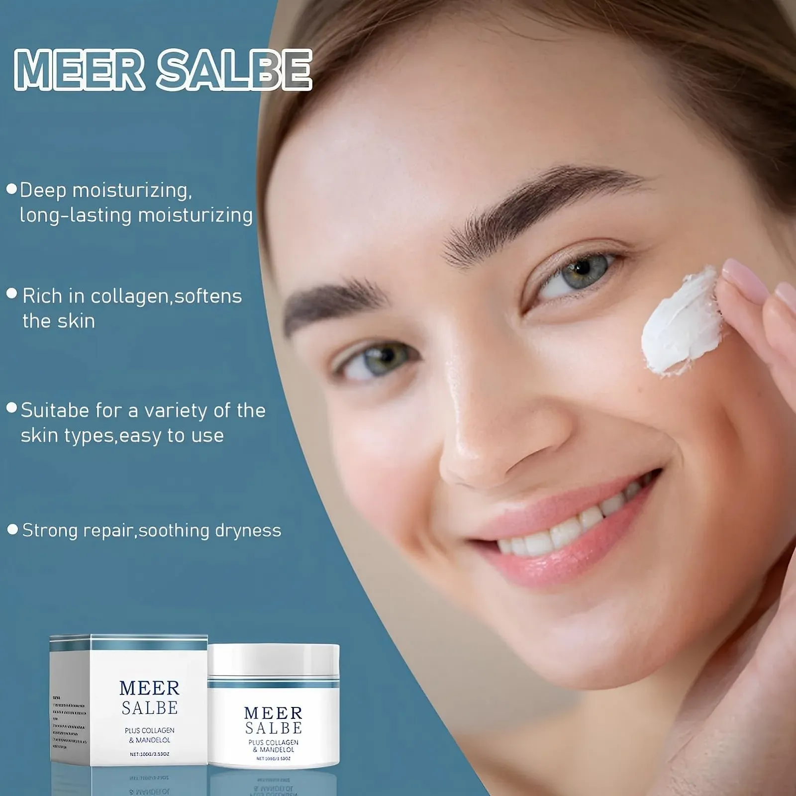 Крем для рук та нігтів Sea Ointment, 100 г, фото №4 Крем для рук та нігтів Sea Ointment, 100 г, фото №4