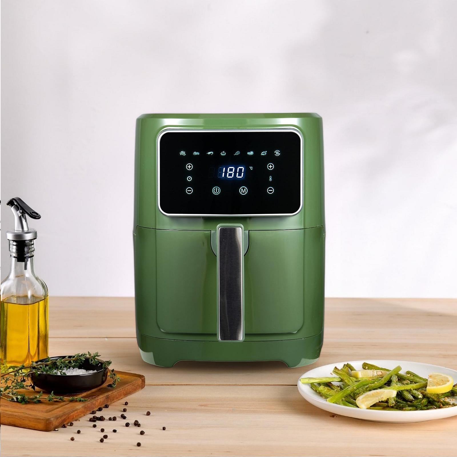 Мультипечь BERGNER Midnight 1800 W 6.9 л 8 программ Керамическое покрытие 80-200 °C Без PFAS, фото №8 Мультипечь BERGNER Midnight 1800 W 6.9 л 8 программ Керамическое покрытие 80-200 °C Без PFAS, фото №8