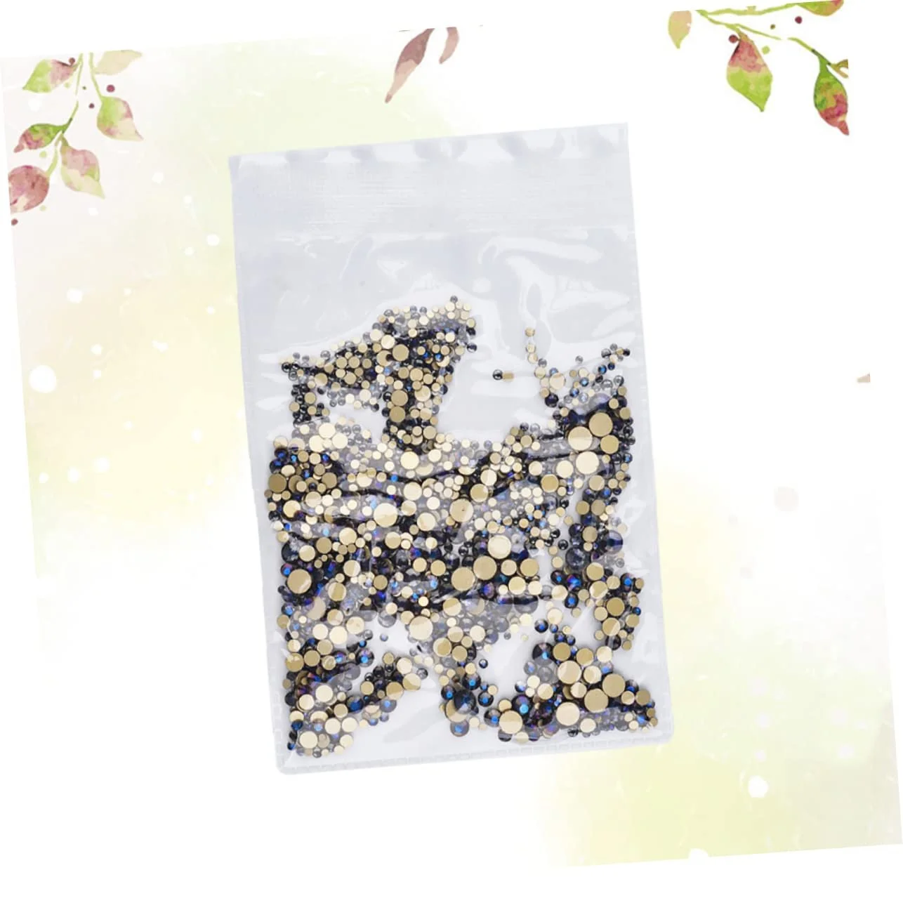 Стразы Микс цветов Ipetboom 1440 шт. для маникюра и декора ногтей, фото №3