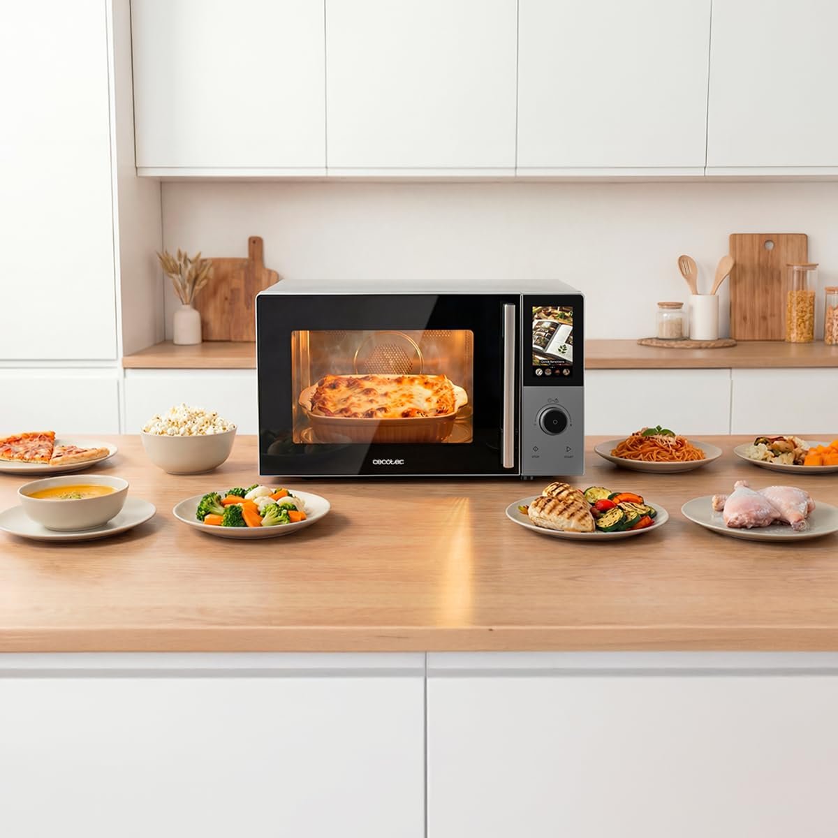 Микроволновая печь Cecotec Convection 2800 Touch 28 л 900 Вт гриль конвекция, фото №5 Микроволновая печь Cecotec Convection 2800 Touch 28 л 900 Вт гриль конвекция, фото №5