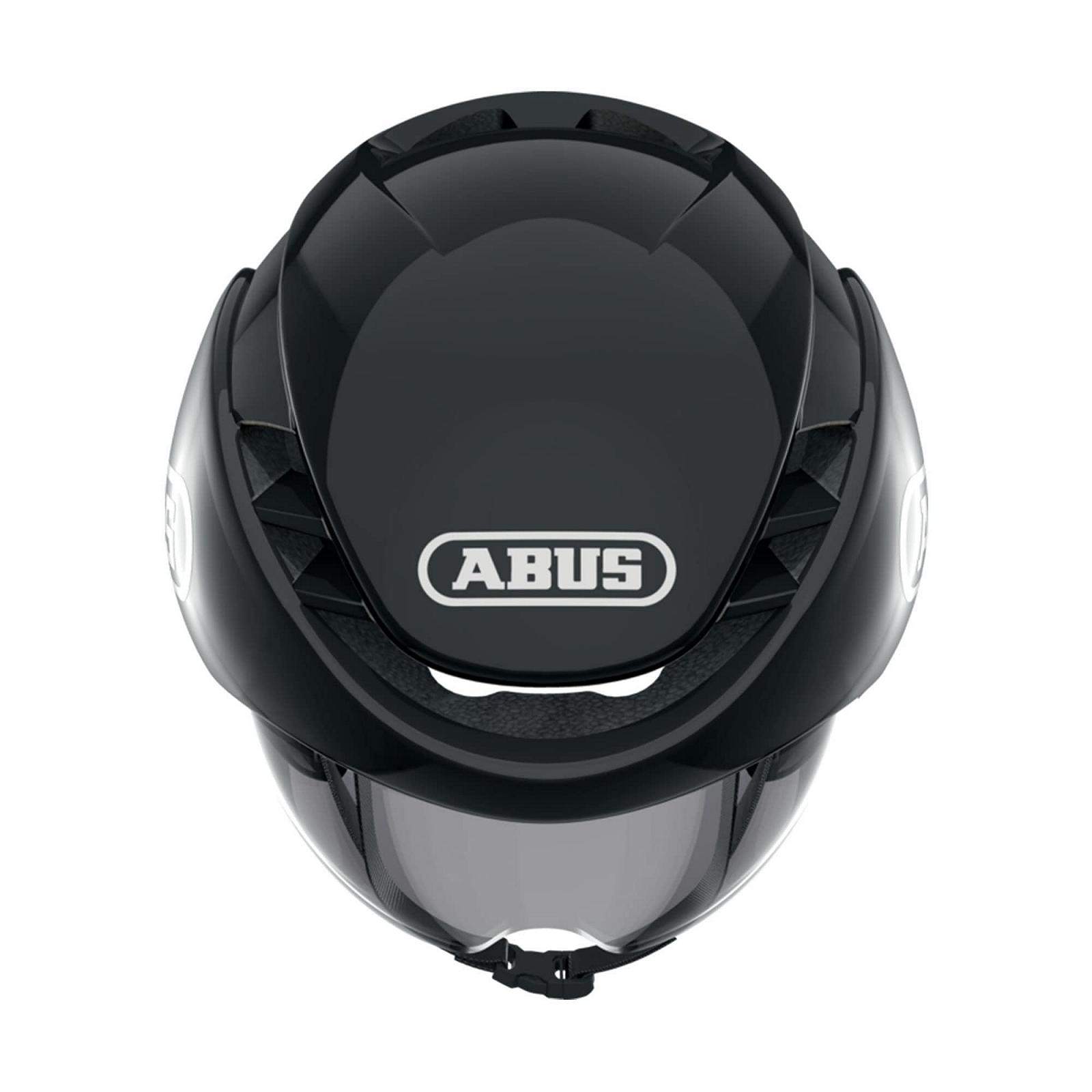 Велосипедный шлем ABUS GameChanger Tri для триатлонистов и дорожных велосипедистов, аэродинамичный, фото №2