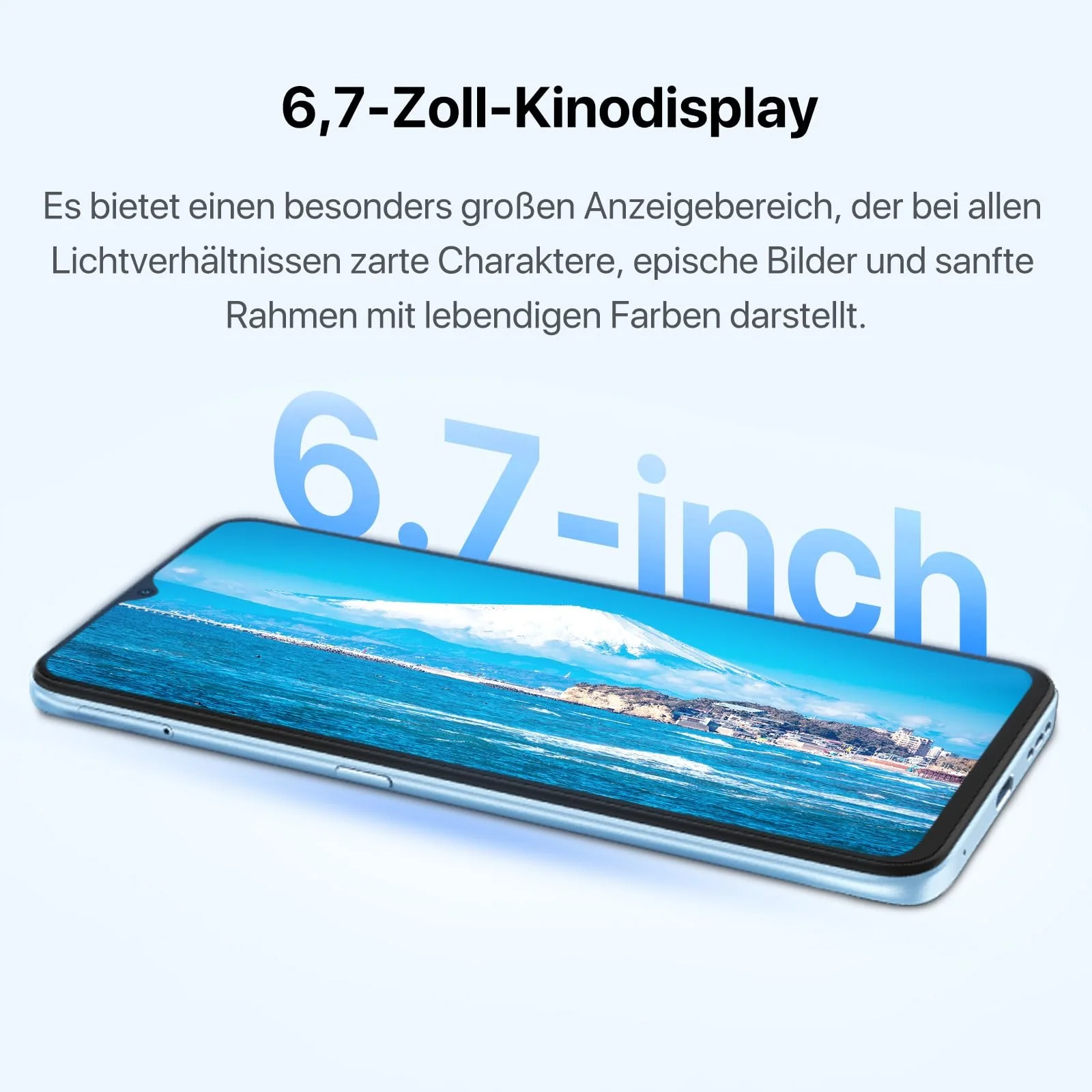 Смартфон UMIDIGI F3 16GB (8+8) RAM 128GB ROM 6.7 дюймів HD+ 48MP Triple Camera 5150 мАг NFC Dual SIM, фото №5 Смартфон UMIDIGI F3 16GB (8+8) RAM 128GB ROM 6.7 дюймів HD+ 48MP Triple Camera 5150 мАг NFC Dual SIM, фото №5