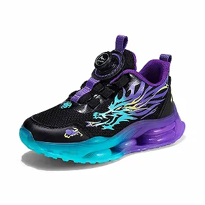 Детская Кроссовки и девочек Кроссовки Беговые Кроссовки Тренажеры с Поворотным Механизмом Дышащие Модные Легкие Тренажеры - Фото 1