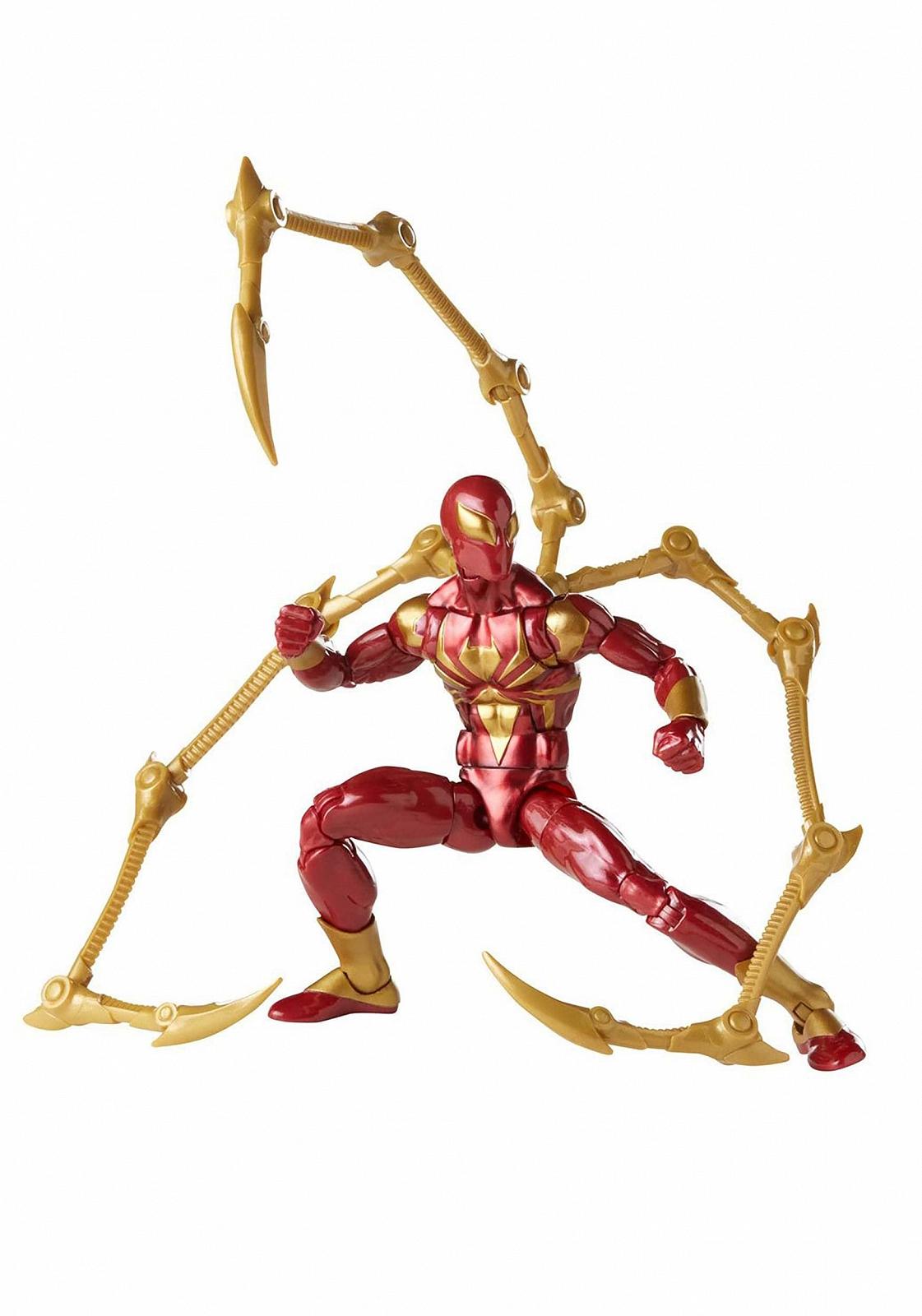 Фигурка Человек-паук Marvel Legends Iron Spider, 15 см, с 2 аксессуарами, фото №5