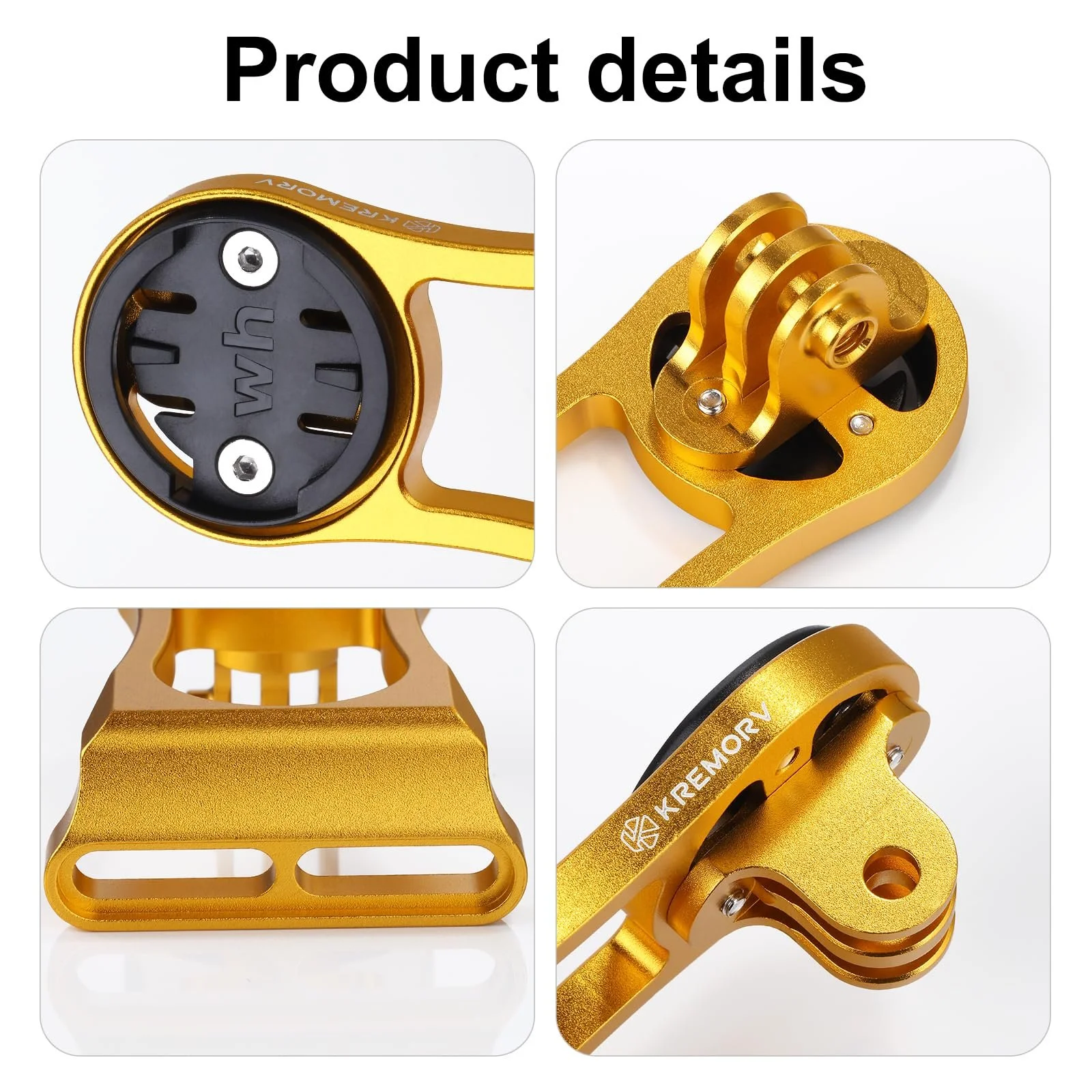 Кріплення велокомп'ютера Out Front Bracket for Wahoo Elemnt Bolt Mini Roam, фото №3