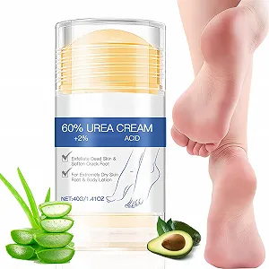 Крем для ног и рук Urea Cream 60% увлажняющий в стике 1.41 унции - Фото 1