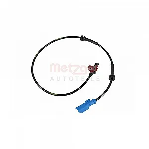Датчик частоти обертання колеса METZGER 09001518 PEUGEOT Задня вісь ліворуч - Фото 1