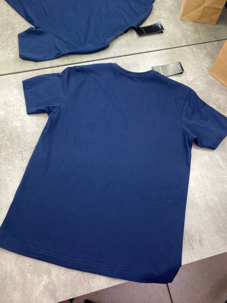 Синяя футболка Billionaire f533, фото №2