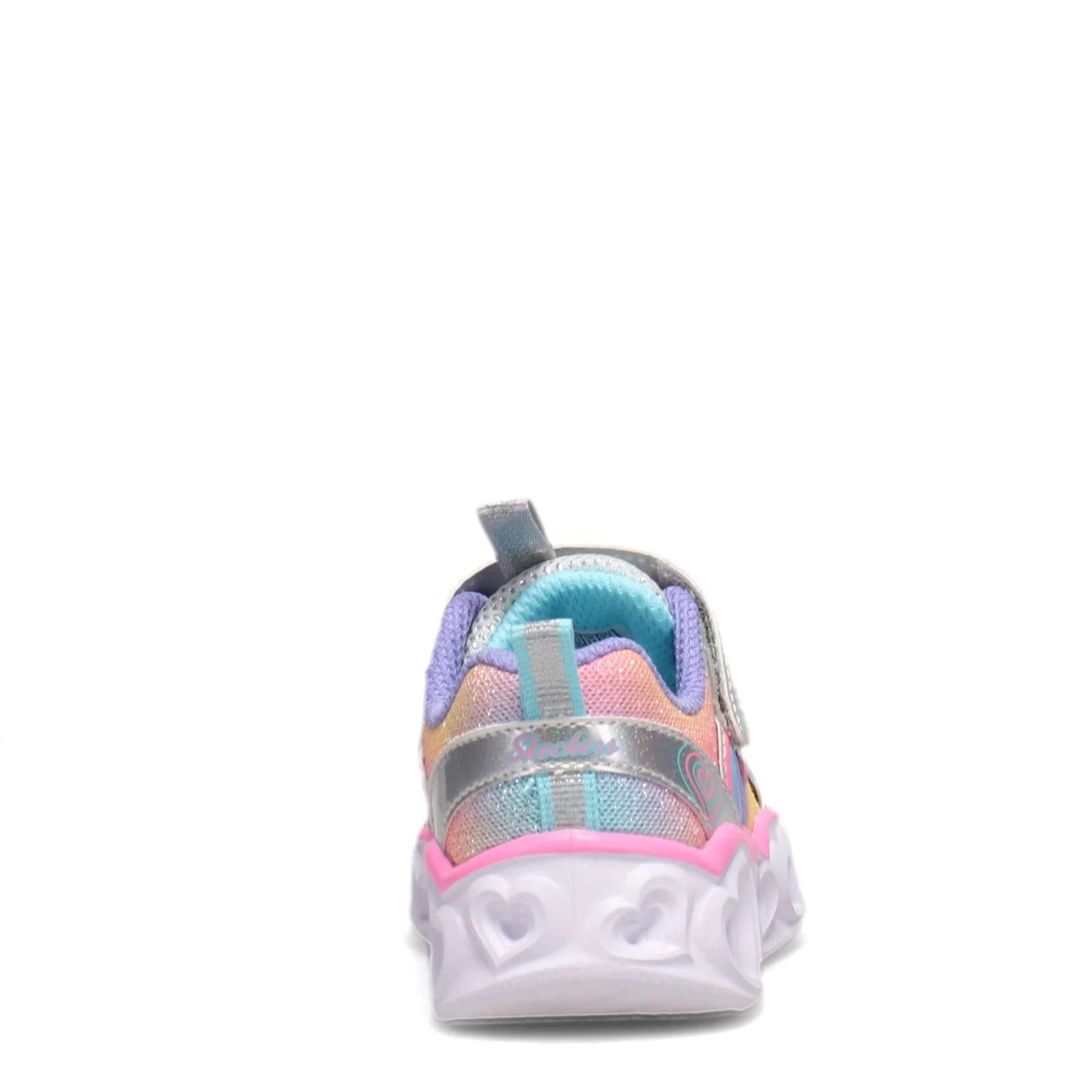 Кроссовки Skechers Heart Lights Rainbow Lux для девочек, фото №6