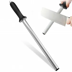 Мусат алмазний 12 дюймів професійний портативний з PP ручкою - Фото 1