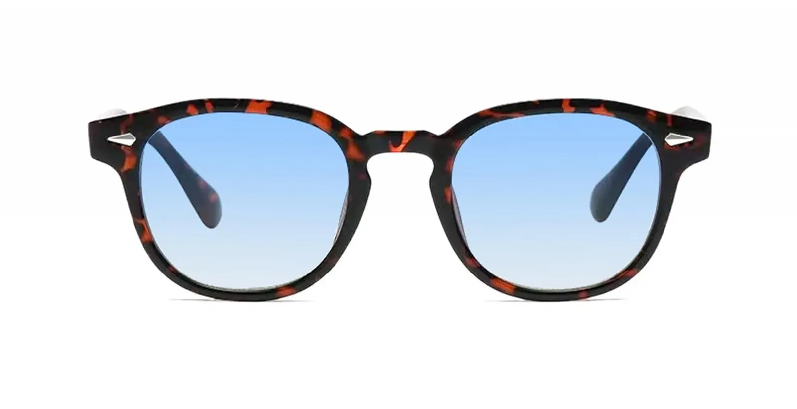 Сонцезахисні окуляри овальні Retro Unisex LHSDMOAT, модні круглі, фото №2