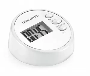 Цифровой кухонный таймер Tescoma Presto 99' 12.5 x 10.5 x 3.1 см Разные цвета - Фото 1