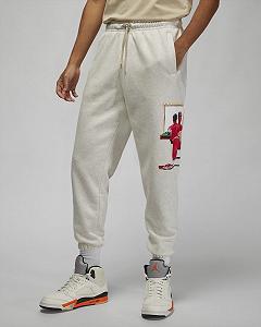 Штаны Air Jordan Artist Series By Jacob Rochester Fleece White XL synthetic.ua - Фото 1