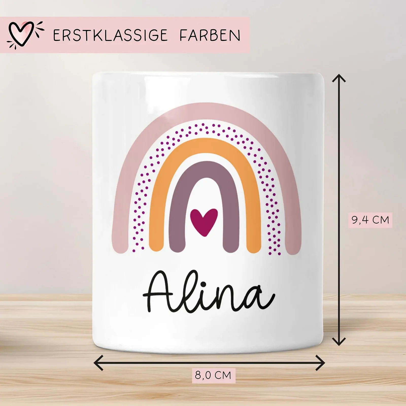 Скарбничка Персоналізована дитяча Веселка, фото №4