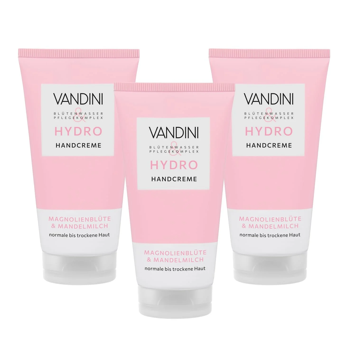Крем для рук VANDINI HYDRO з квітами магнолії та мигдальним молоком 75 мл, фото №1