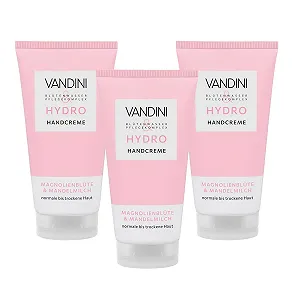 Крем для рук VANDINI HYDRO с цветком магнолии и миндальным молоком 75 мл - Фото 1