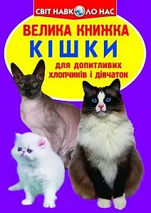 Книга Большая Кошки укр - Фото 1