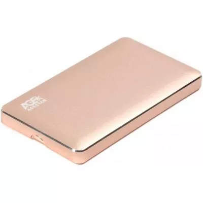 Карман внешний AgeStar 2.5", USB3.0, золотистый (3UB 2A16 (Gold)), фото №1