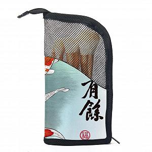 Набор кистей 12 шт с сумкой-органайзером Koi Chinese Pond Fish Цветной - Фото 1