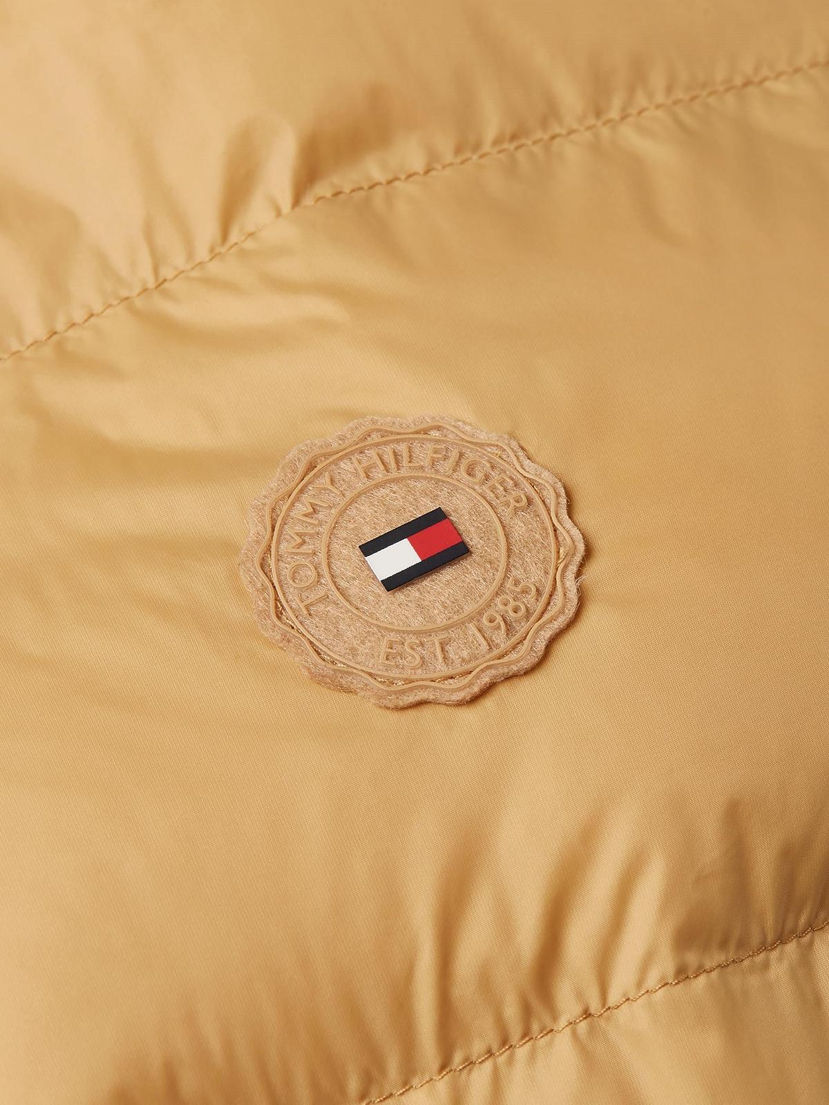 Куртка Tommy Hilfiger женская стёганая пуховая повседневная с капюшоном, фото №4