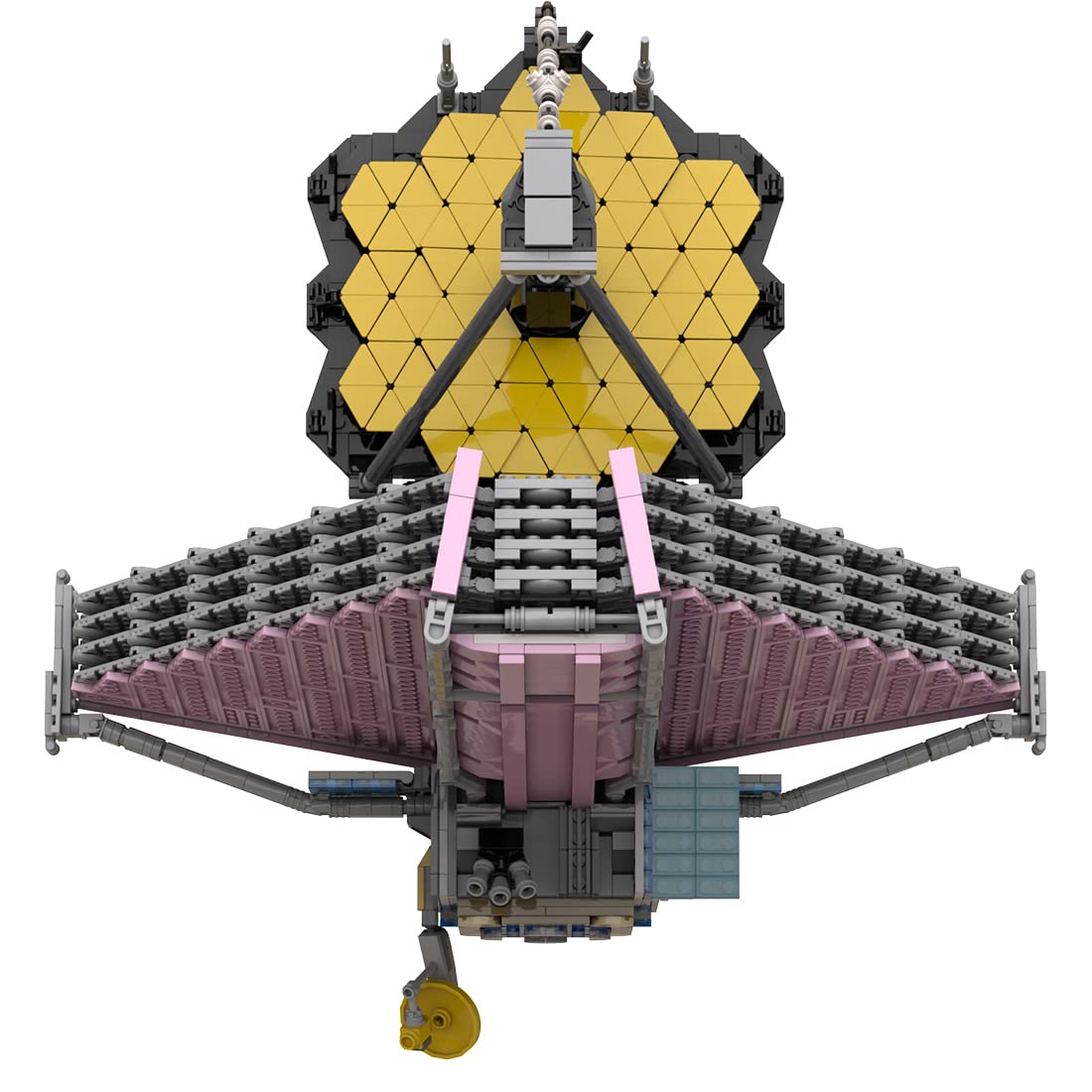 Конструктор AMOC NASA Series James Webb Space Telescope 4514PCS, фото №9