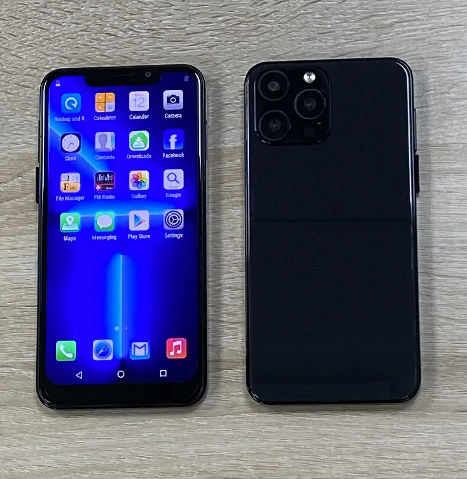 Смартфон 6.11 дюйма Dual Cameras 1GB RAM 16GB ROM 3G WCDMA Dual SIM Android Black, фото №3