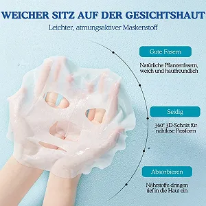 Тканевая Маска для лица Altherona Набор из 5 штук, Глубокое Увлажнение, с Фруктовыми Эссенциями synthetic.ua - Фото 1