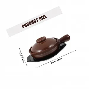 Кастрюля керамическая с крышкой термостойкая synthetic.ua - Фото 1