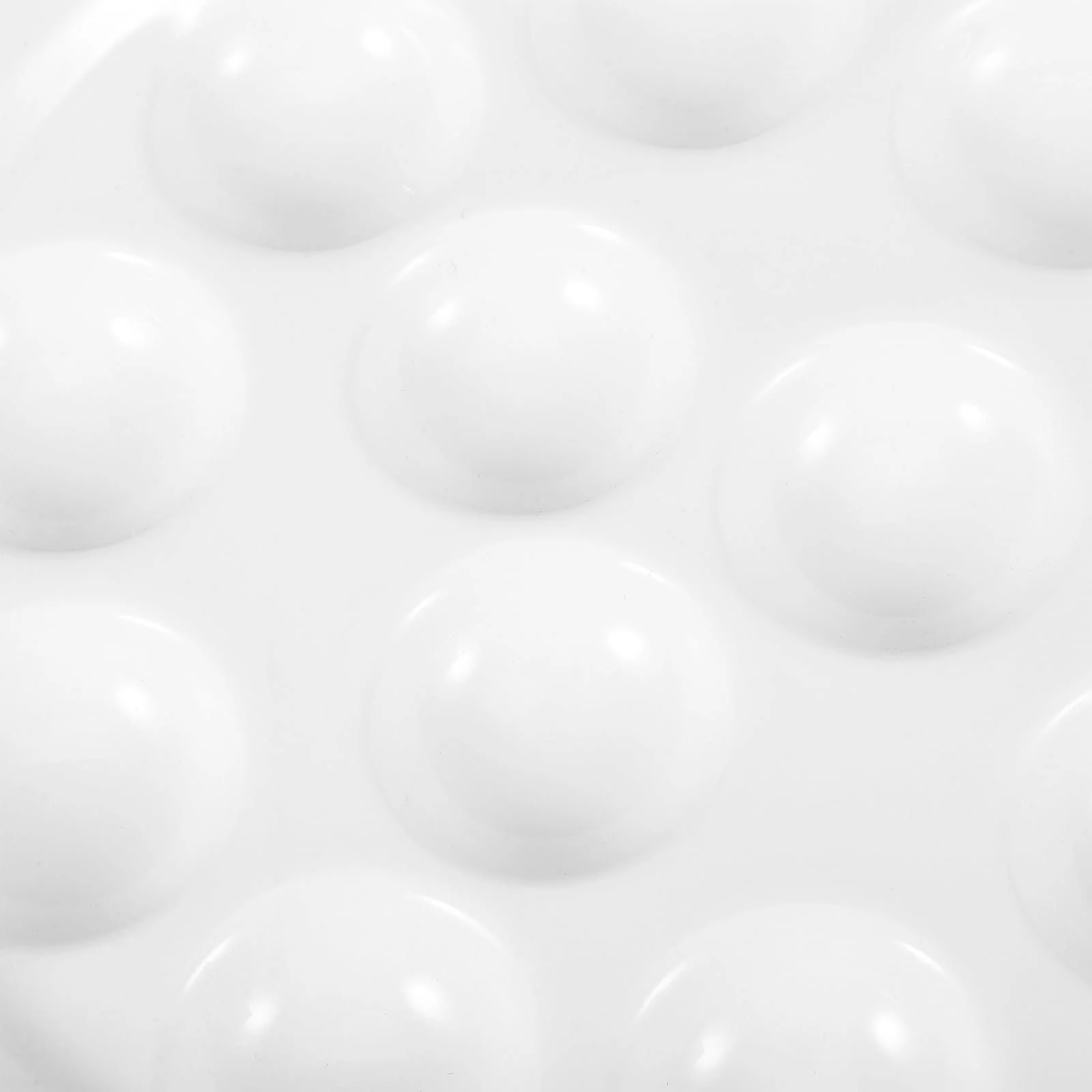 Форма для запекания улиток DECHOUS керамическая с углублениями и ручками белая, фото №3