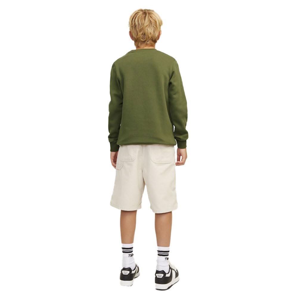 Толстовка JACK&JONES JUNIOR Jcomountain Logo Sweat Crew Neck Sn Mni для мальчиков, фото №2