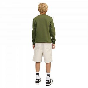 Толстовка JACK&JONES JUNIOR Jcomountain Logo Sweat Crew Neck Sn Mni для хлопчиків synthetic.ua - Фото 1