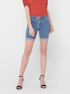 Шорты ONLY ANNE K MID LONG SHORTS BJ15268-1 Светло-голубой деним XS - Фото 1