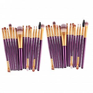 Пензлі Angoily Professioneller Make-up-Pinsel 30 шт для макіяжу портативний комплект косметичні пензлі - Фото 1
