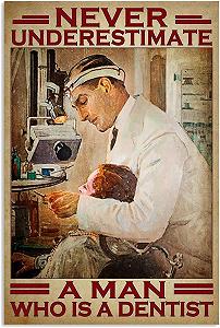 Пазл Never Underestimate a Man Who is a Dentist 1000 элементов - Фото 1