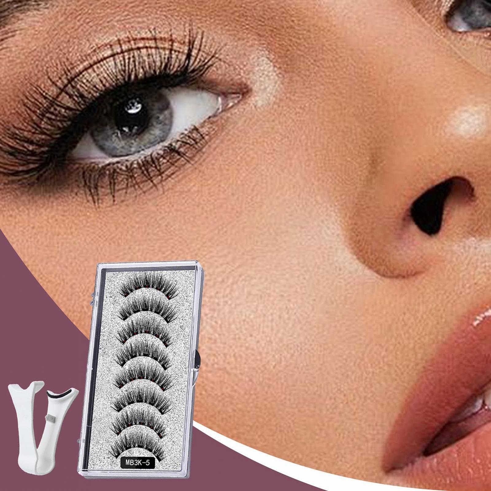 Набор Magnetic Eyelashes 8 шт. с аппликатором Натуральный вид, фото №3