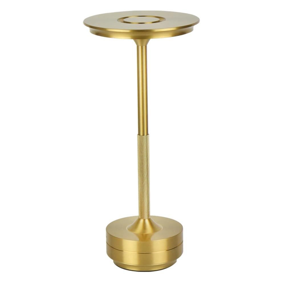 Настольная лампа LED Line Camelia LED аккумуляторная сенсорная USB-C Золотая, фото №1