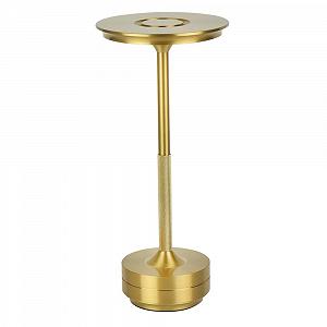 Настольная лампа LED Line Camelia LED аккумуляторная сенсорная USB-C Золотая - Фото 1