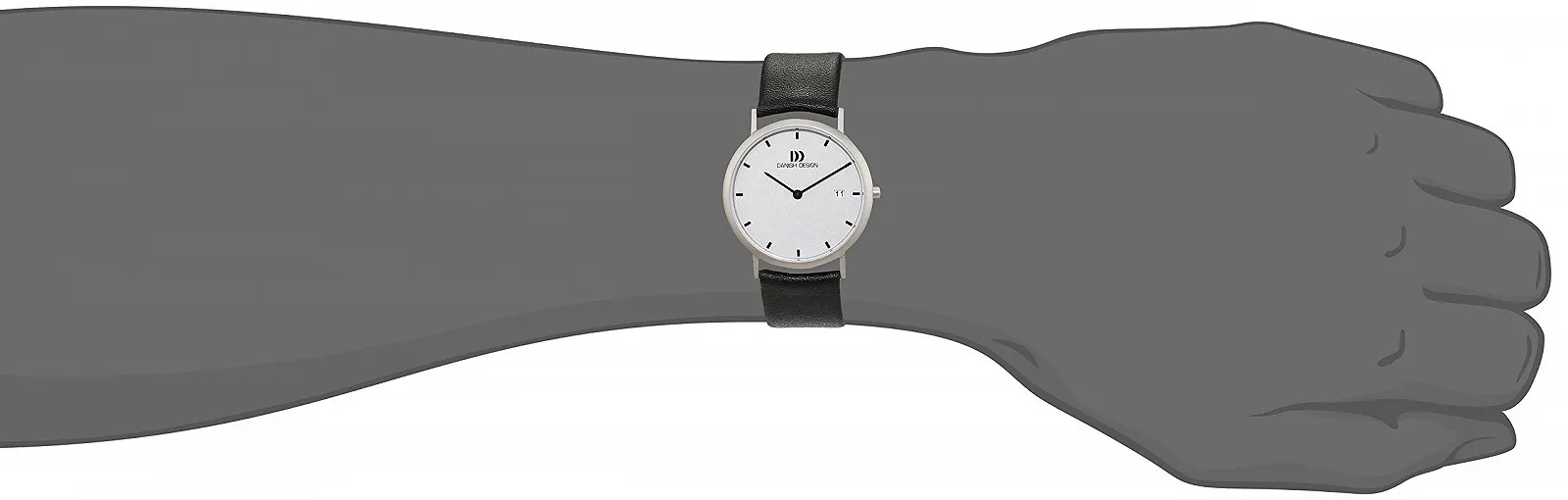 Часы Danish Design Черный/Титан Ремешок, фото №2 Часы Danish Design Черный/Титан Ремешок, фото №2