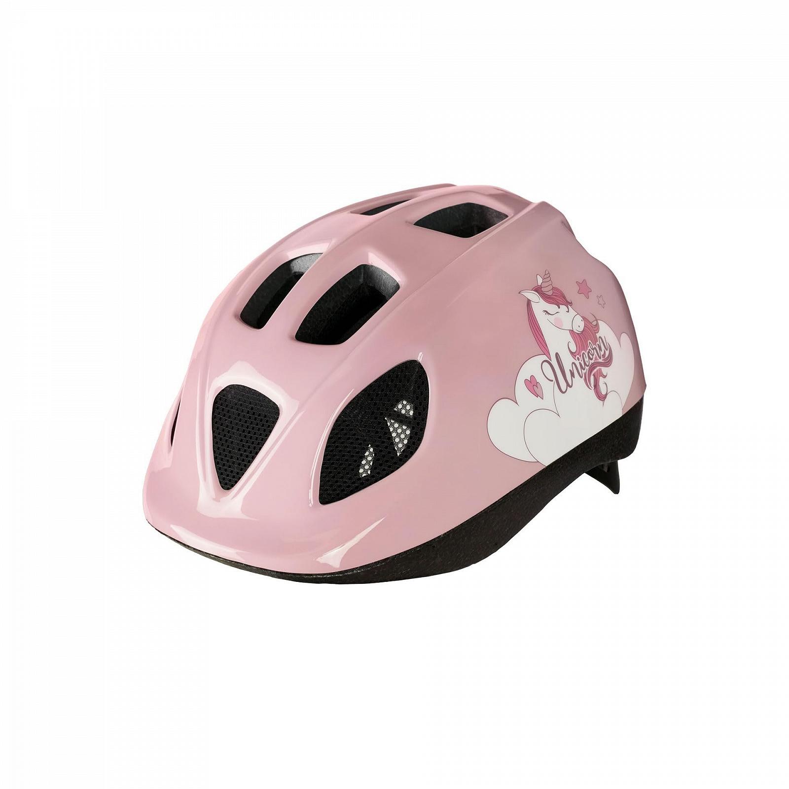 Детский Шлем Polisport Junior Sweet Unicorn Светло-розовый, S, фото №1